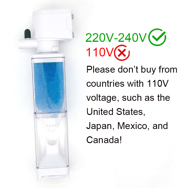 Aquaculture Aerator Pump - Aquarium Filter Pump Fish Tank Submersible
