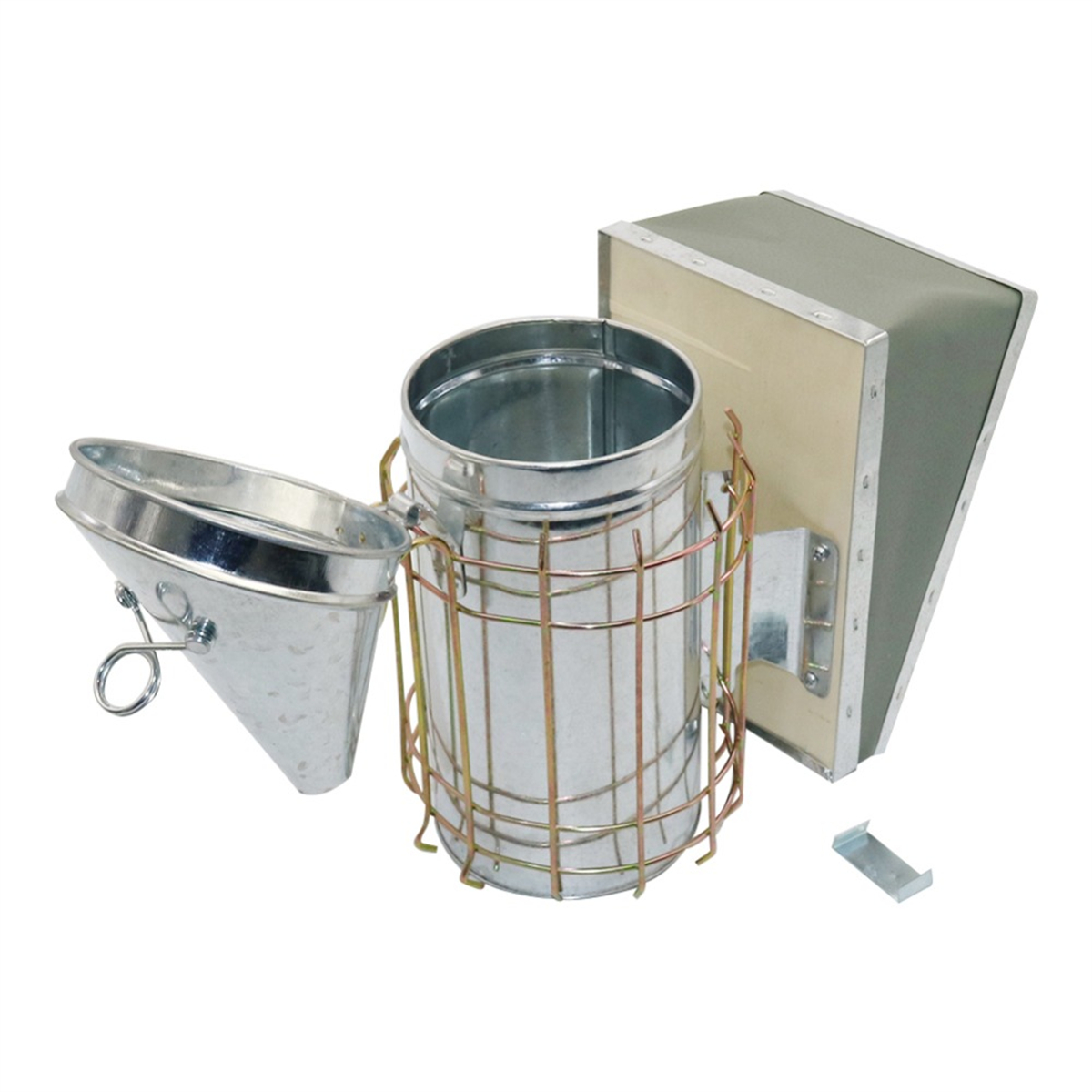 Beekeeping Stainless Steel Lea - Bee Smoker Tool 评论和价格