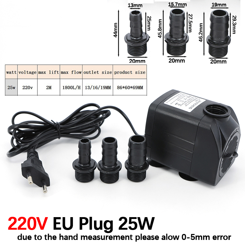 AC 220V 16W 25W Submersible Wa - Aquaculture Aerator Pump 评论和价格