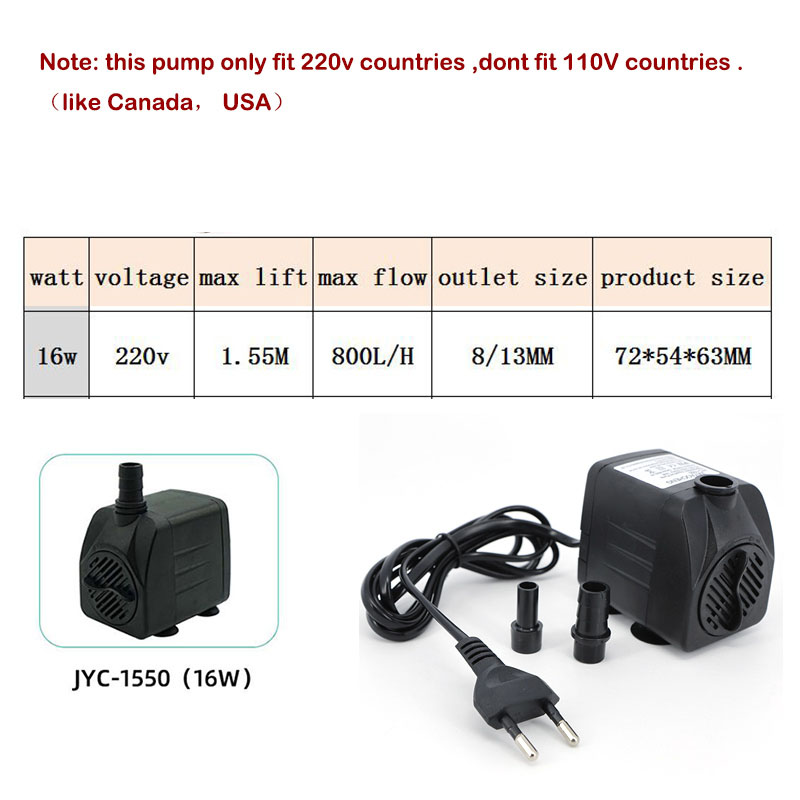 AC 220V 16W 25W Submersible Wa - Aquaculture Aerator Pump 评论和价格