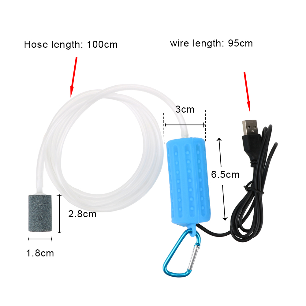 Fish Tank Accessories Mini USB - Aquaculture Aerator Pump 评论和价格